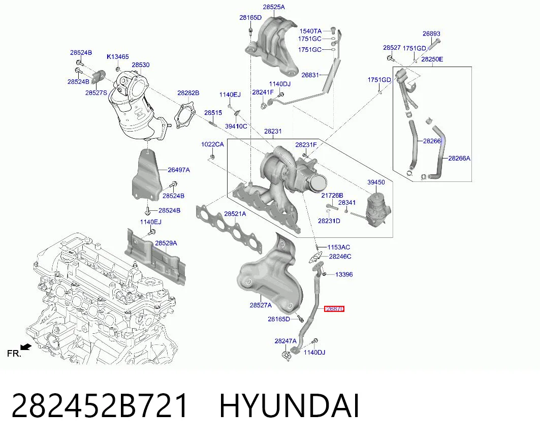 282452B721 Hyundai/Kia 