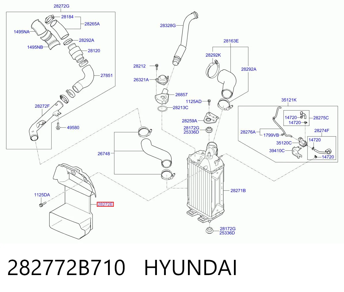 282772B710 Hyundai/Kia