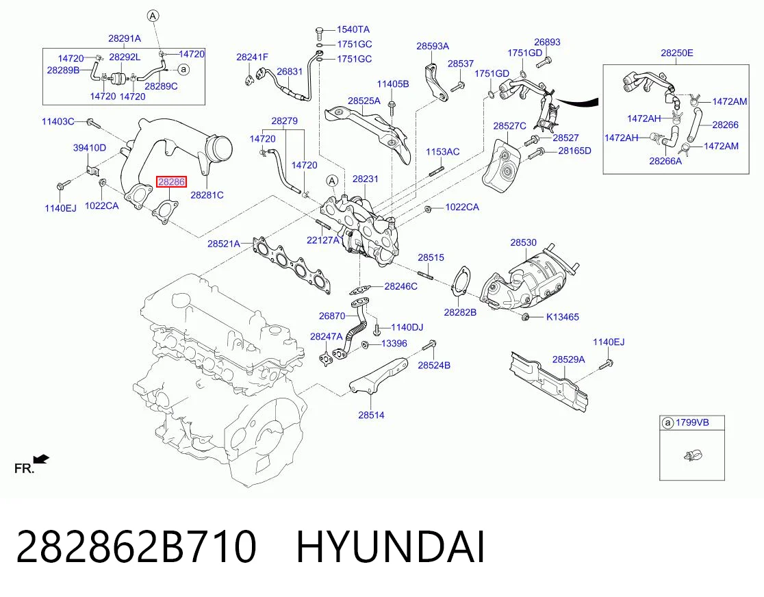 282862B710 Hyundai/Kia 