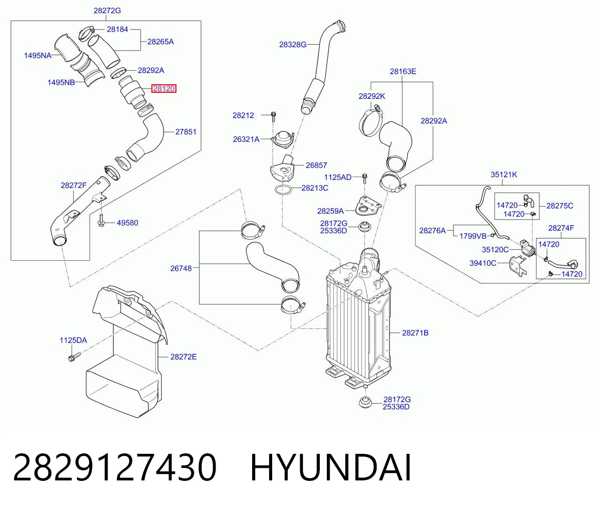 2829127430 Hyundai/Kia 