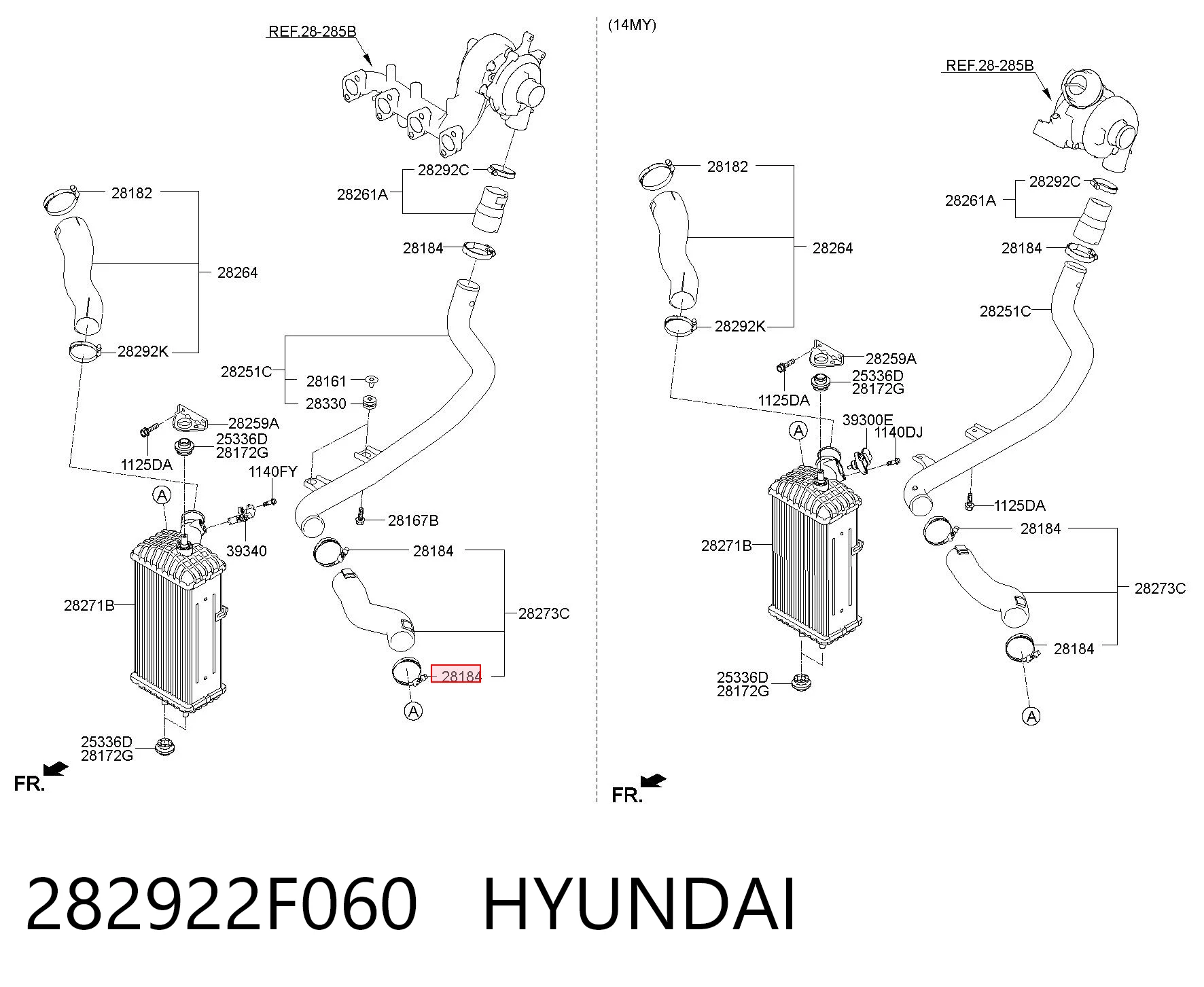 282922F060 Hyundai/Kia 