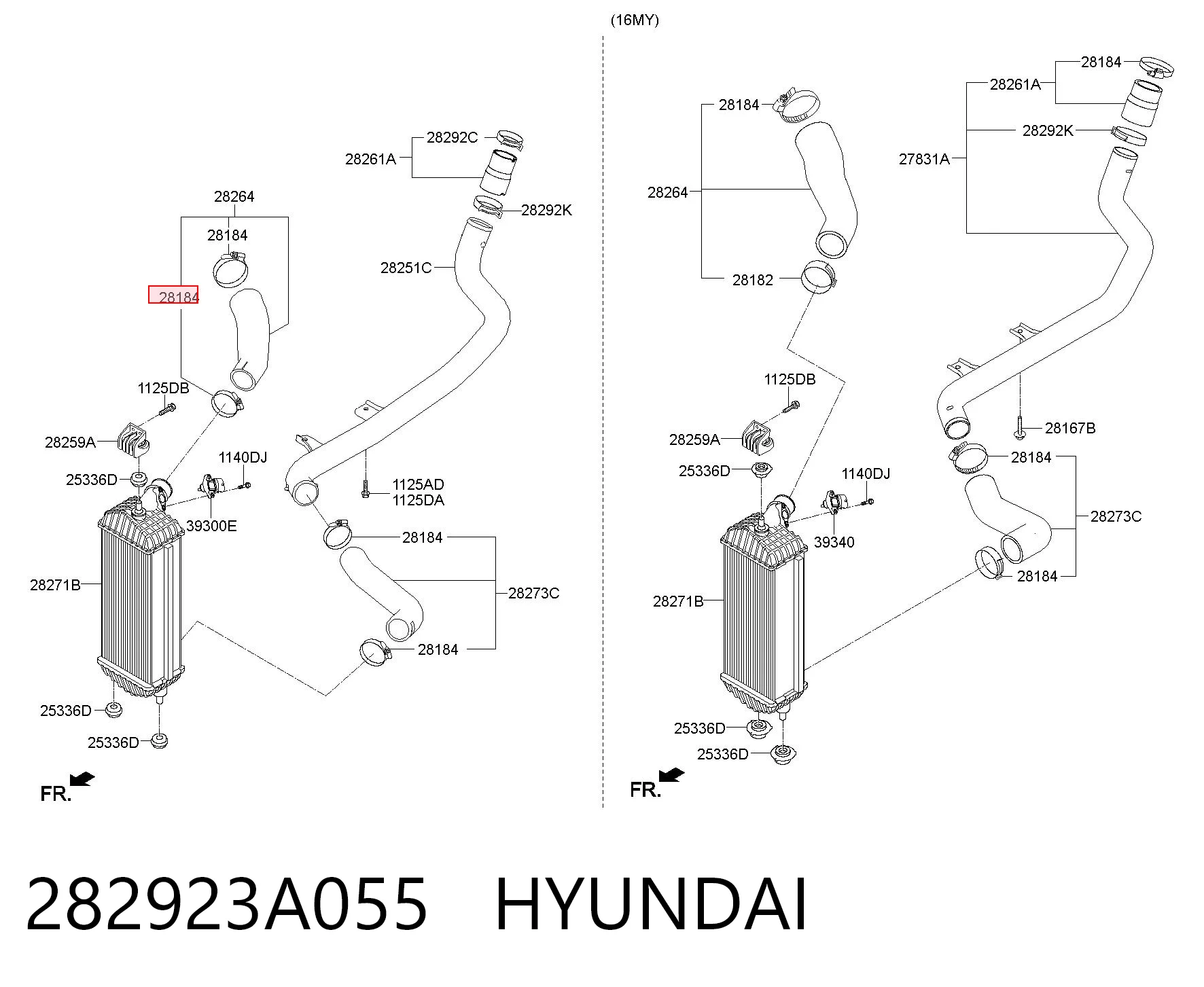 282923A055 Hyundai/Kia 