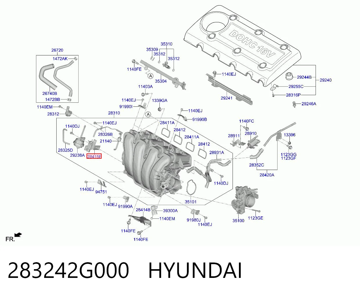 30145069 AND Клапан соленоїд регулювання заслонки EGR