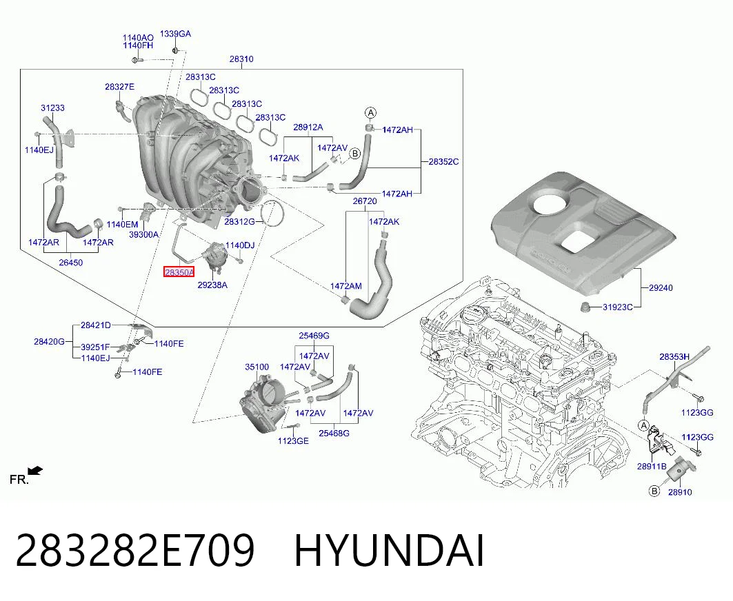283282E709 Hyundai/Kia
