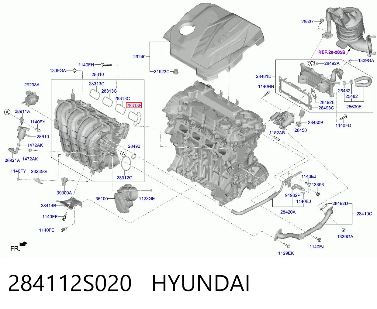 284112S020 Hyundai/Kia 