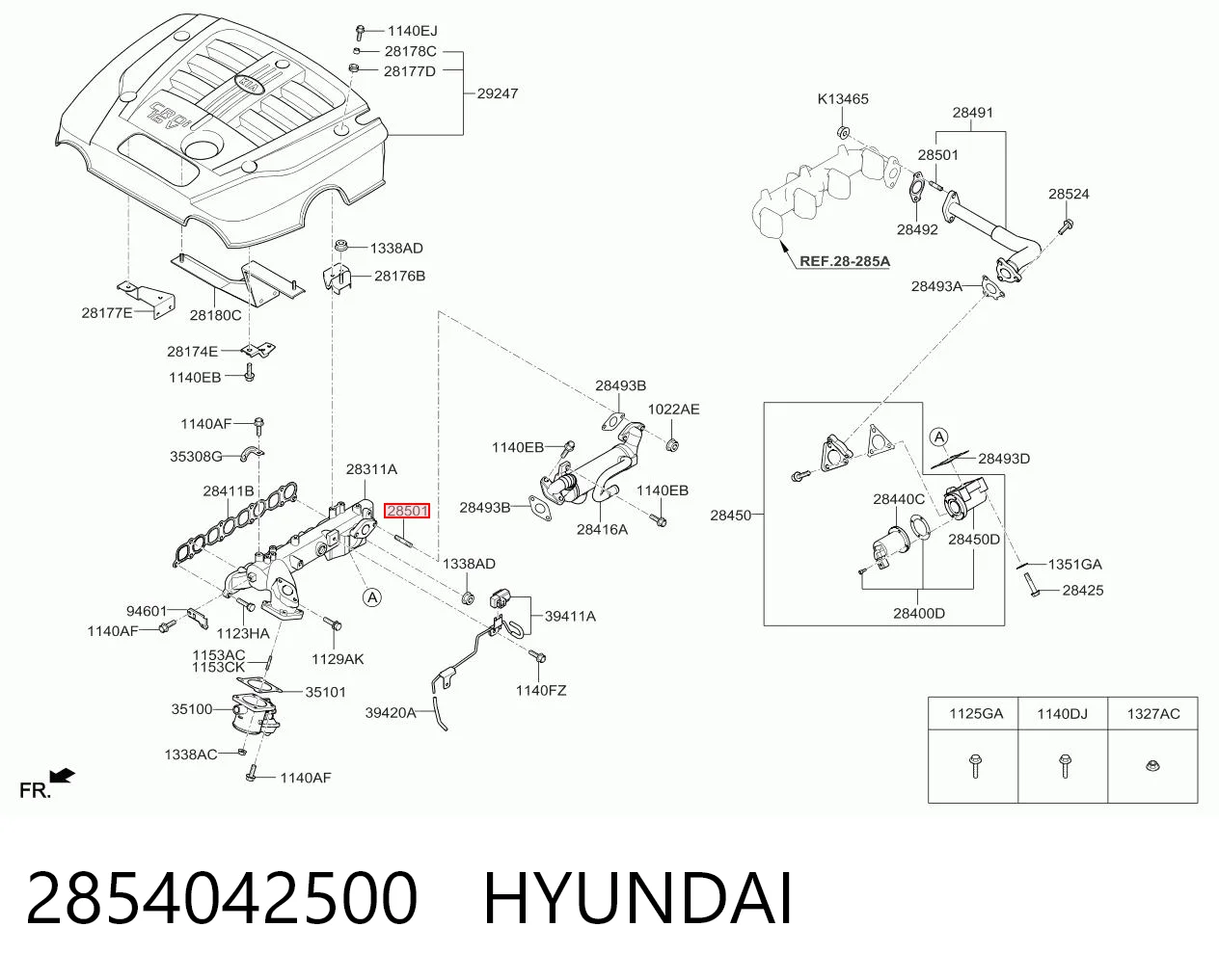 2854042500 Hyundai/Kia 