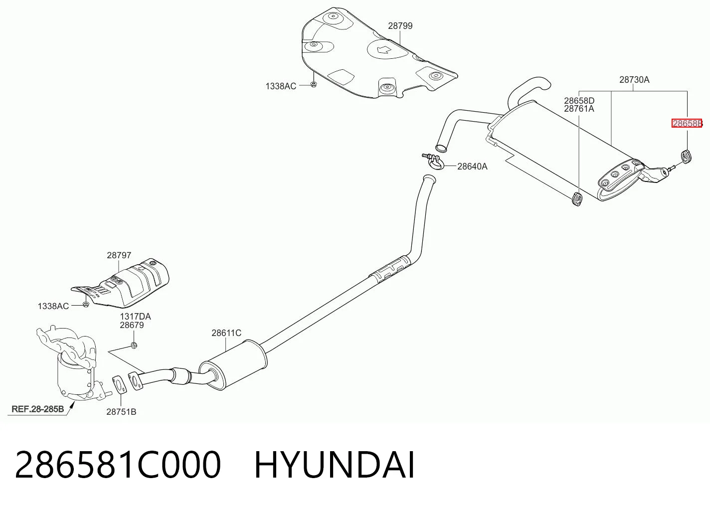  Подушка глушника Peugeot Bipper 