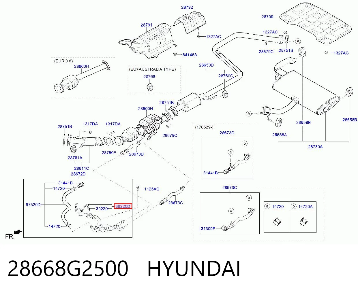 28668G2500 Hyundai/Kia 