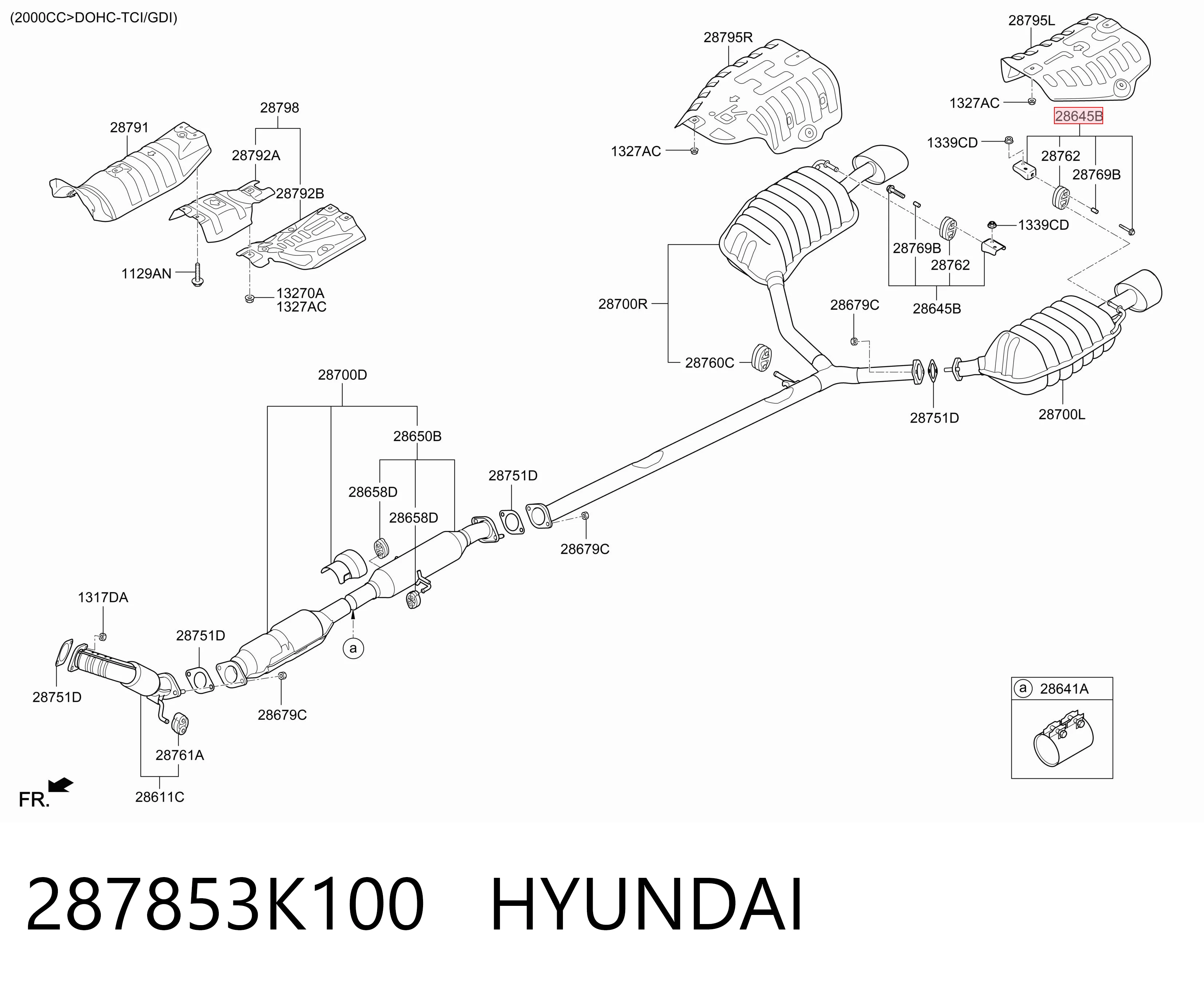  Подушка глушника Hyundai Sonata 5