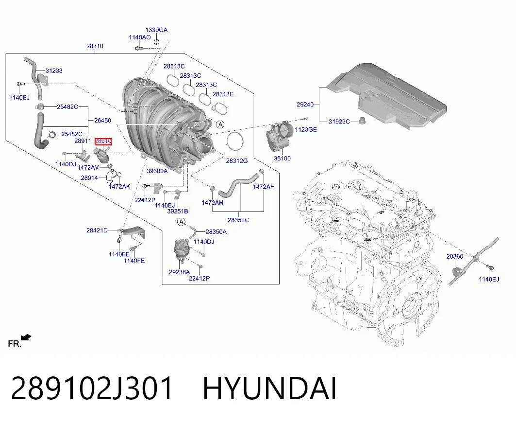 289102J301 Hyundai/Kia 