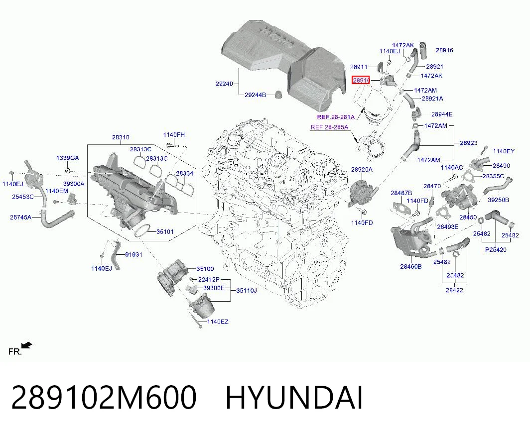 289102M600 Hyundai/Kia 