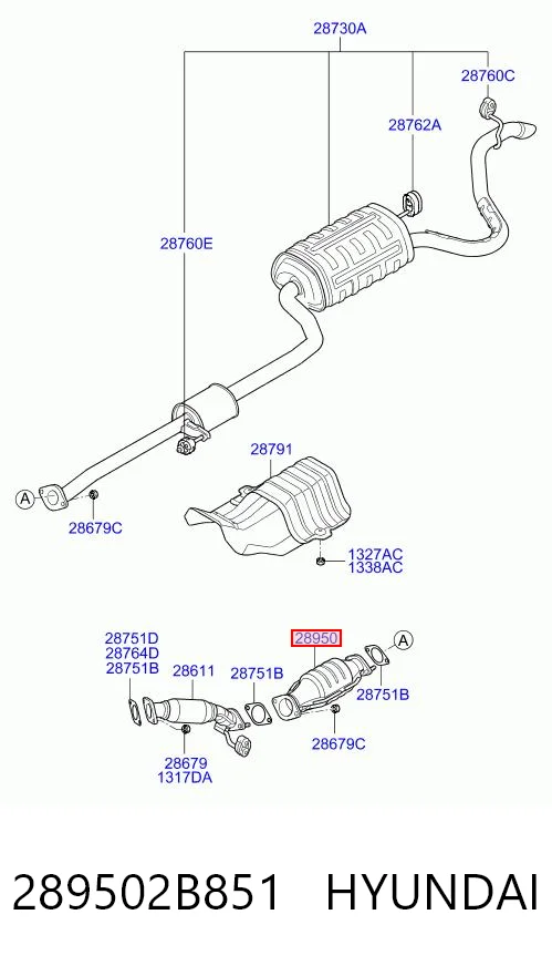 Конвертор-каталізатор Maxgear 276219