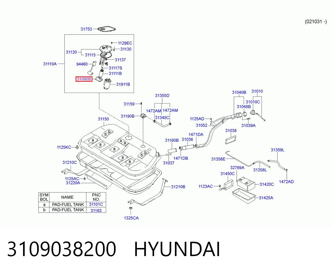 3109038200 Hyundai/Kia