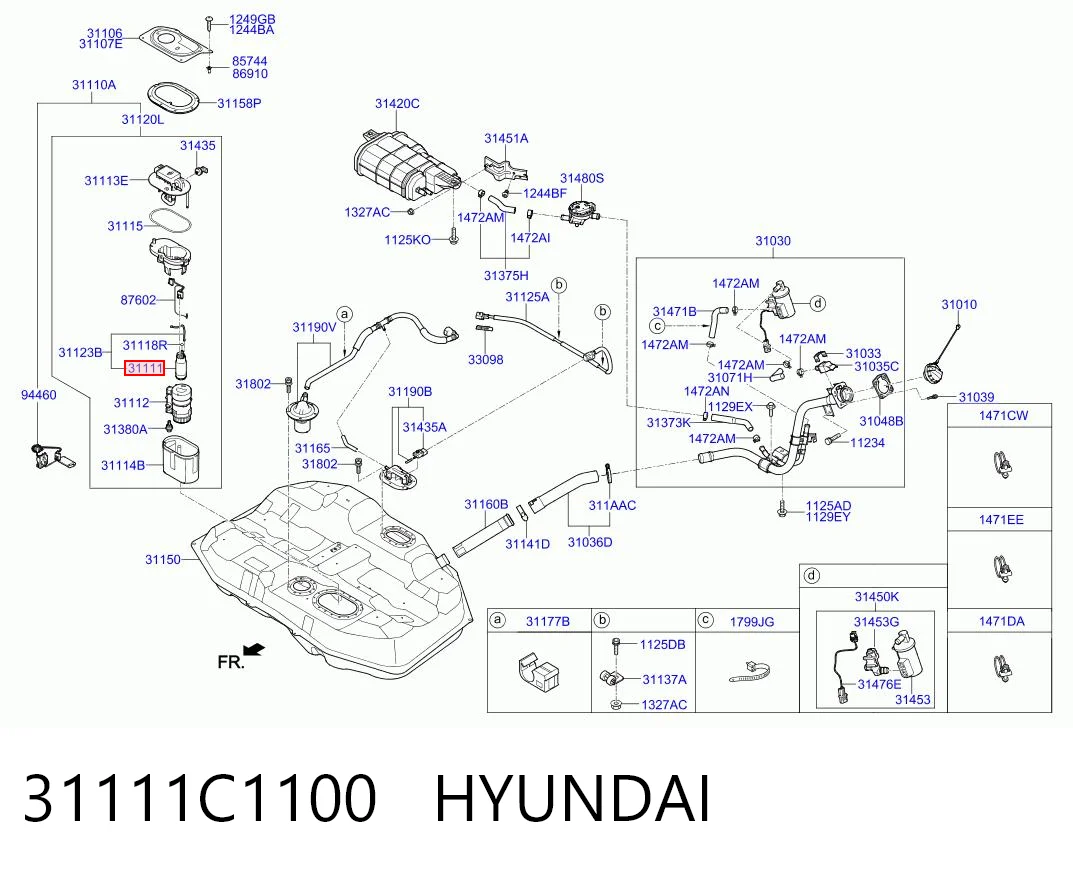 31111C1100 Hyundai/Kia 