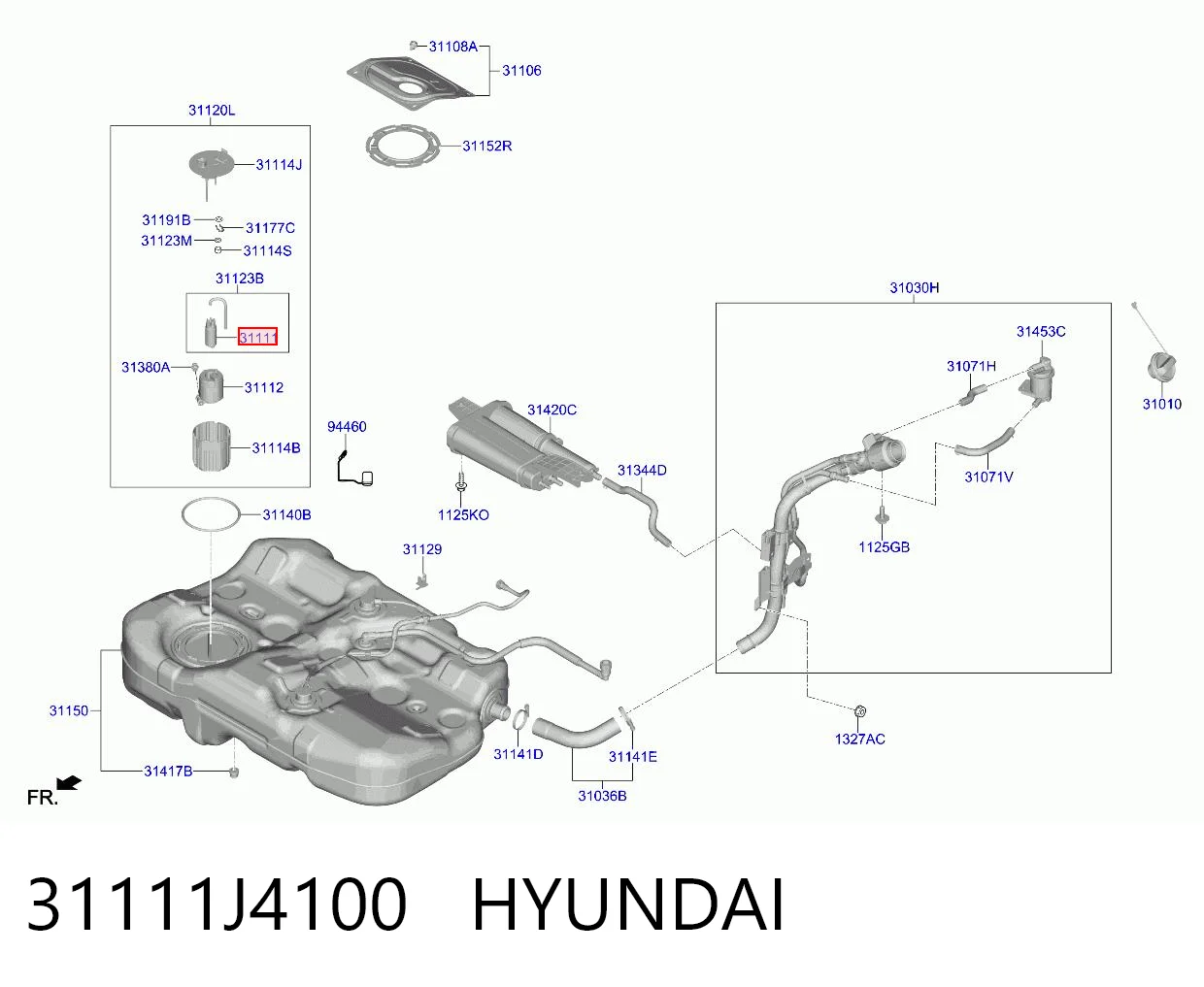 31111J4100 Hyundai/Kia 