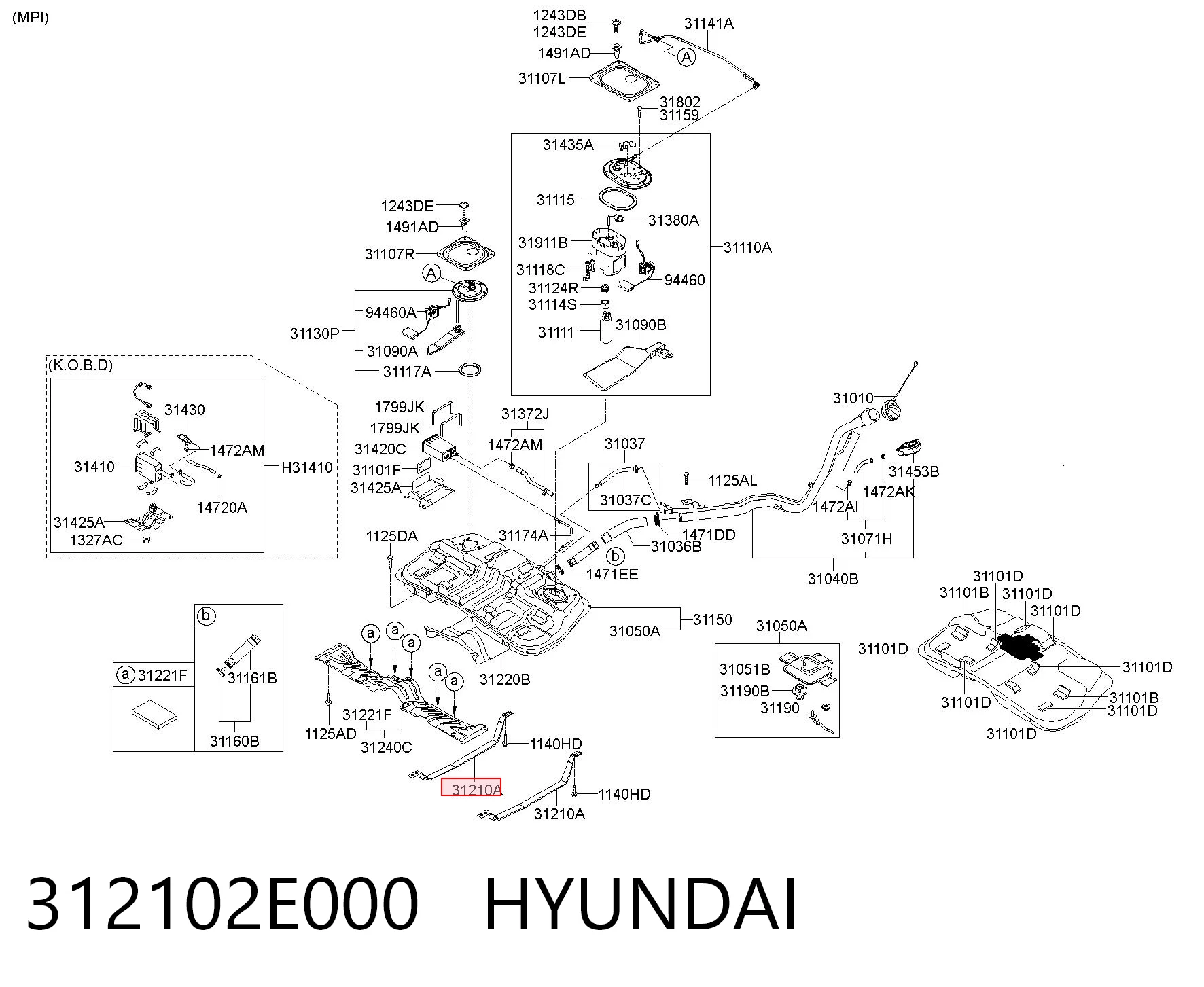 312102E000 Hyundai/Kia 