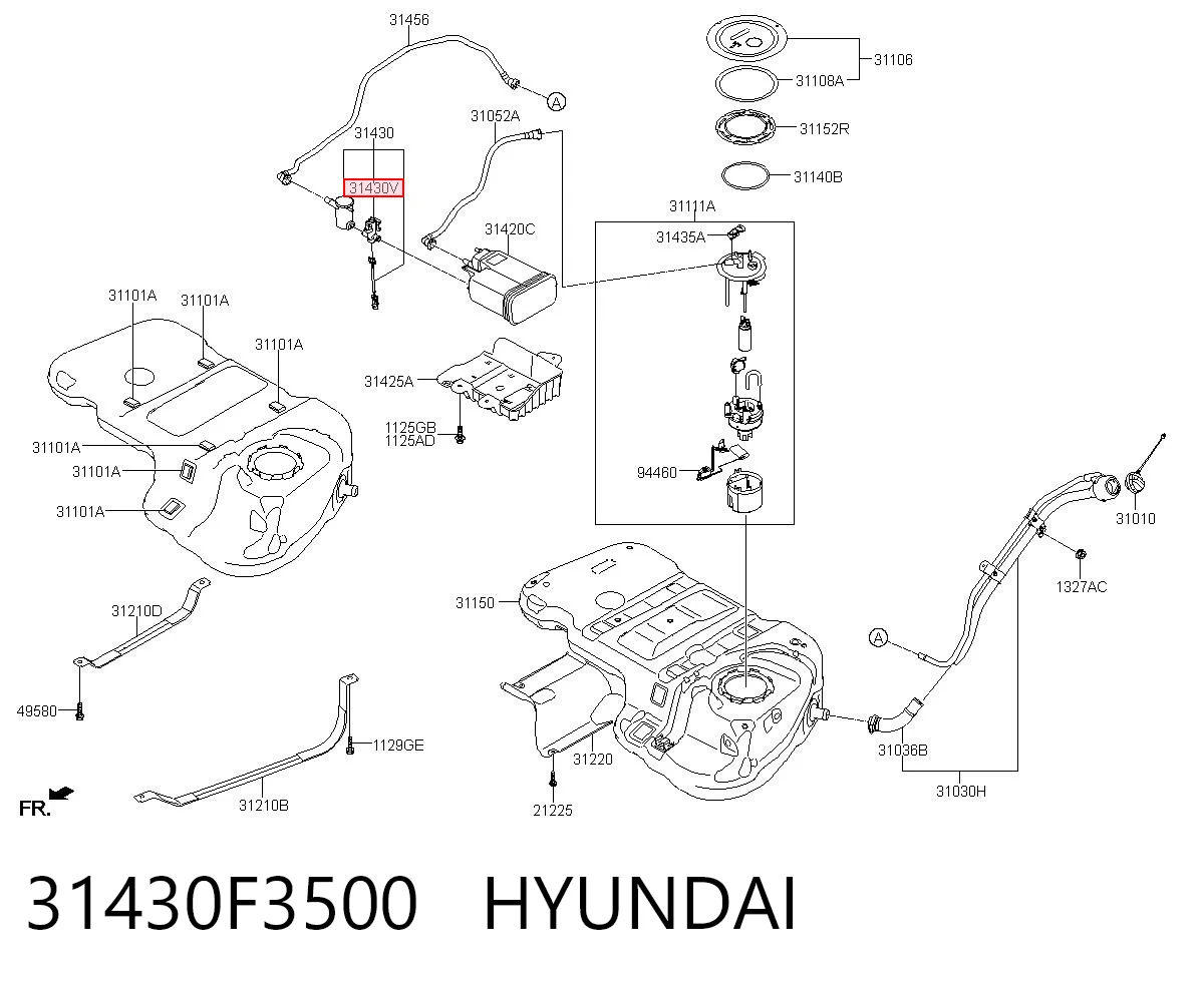 31430F3500 Hyundai/Kia 