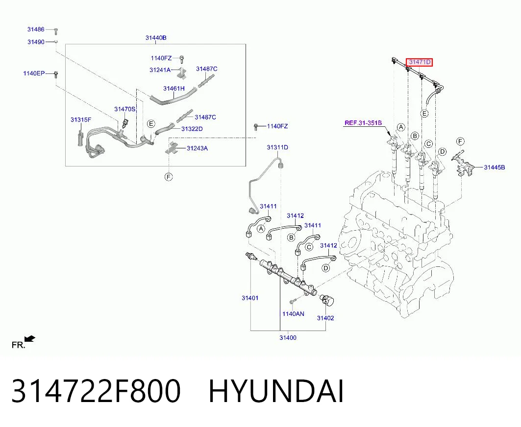 314722F800 Hyundai/Kia