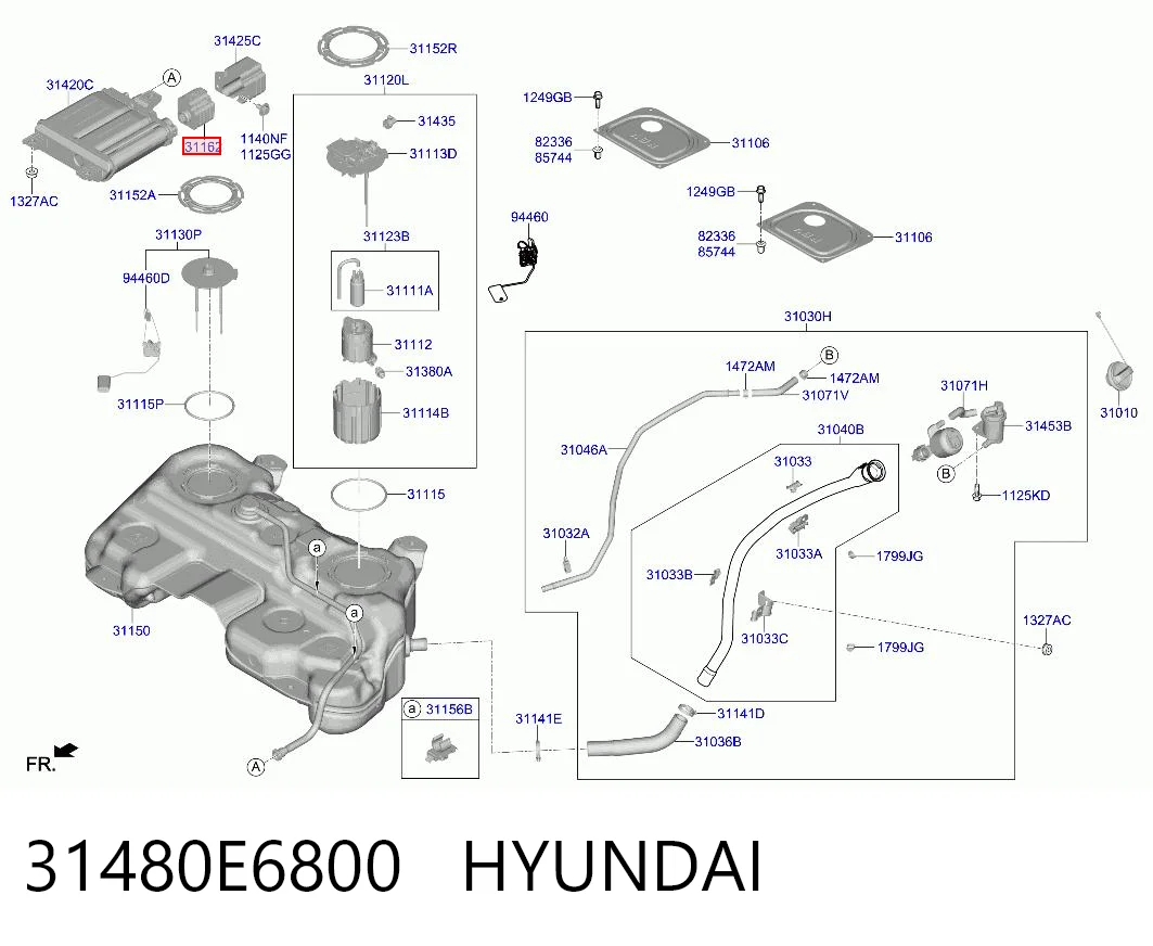 31480E6800 Hyundai/Kia 