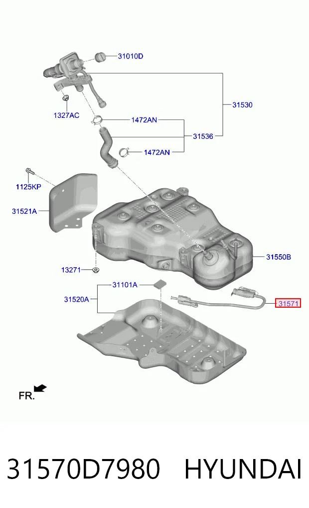 31570D7980 Hyundai/Kia