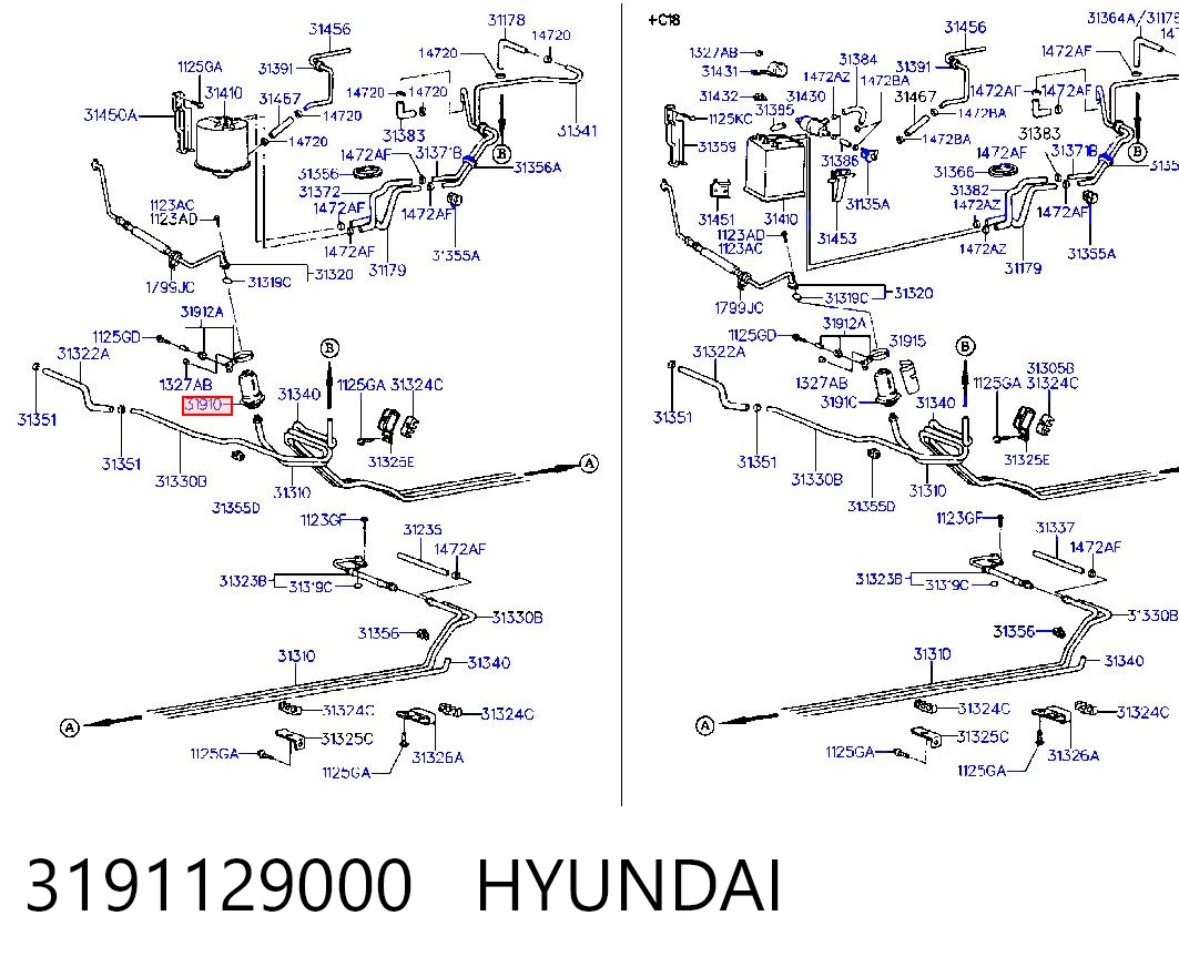 3191129000 Hyundai/Kia