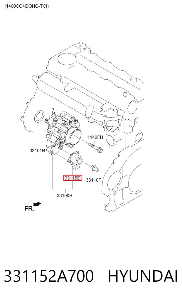25187791 Peugeot/Citroen Клапан високого тиску