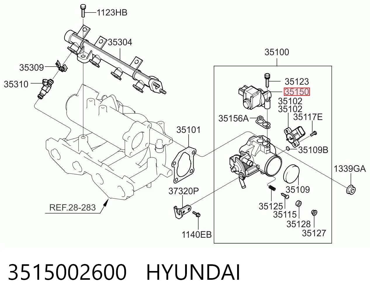 РХХ на Hyundai Accent I 