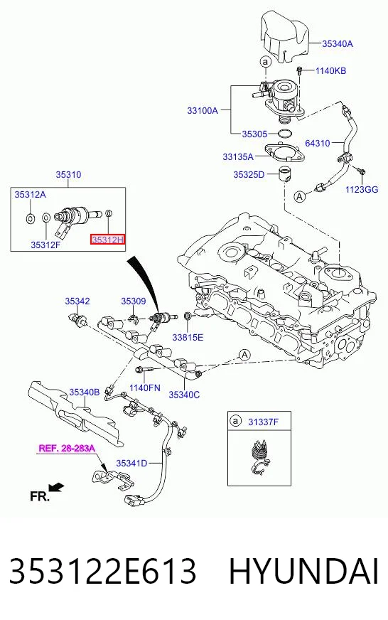 353122E613 Hyundai/Kia 