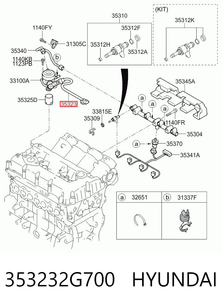 353232G700 Hyundai/Kia 