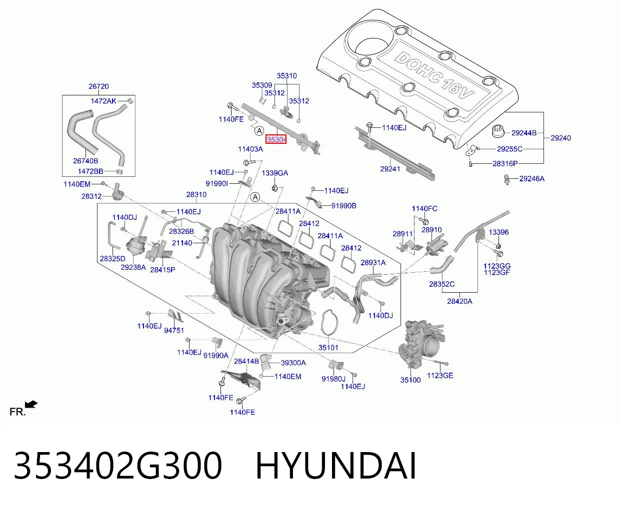 353402G300 Hyundai/Kia 