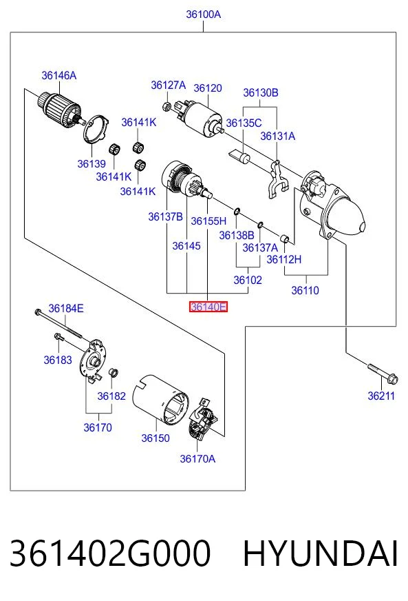 361402G000 Hyundai/Kia