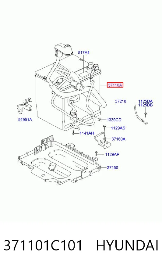 Батарея акумуляторна Toyota 288000T030 ціна, від 85.88 USD