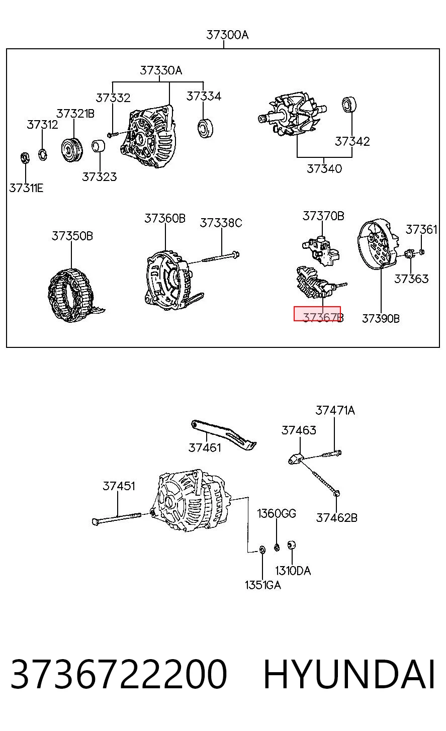 3736722200 Hyundai/Kia