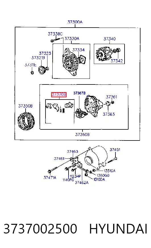 Реле зарядки генератора REMA-PARTS 234286 ціна, від 18.69 USD