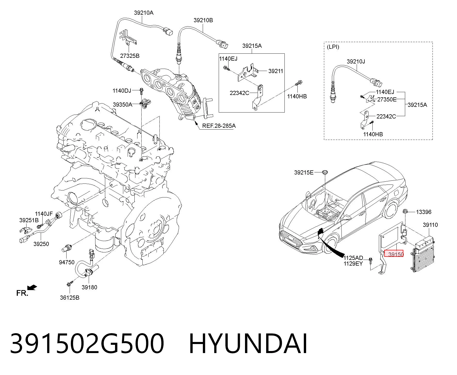 391502G500 Hyundai/Kia 