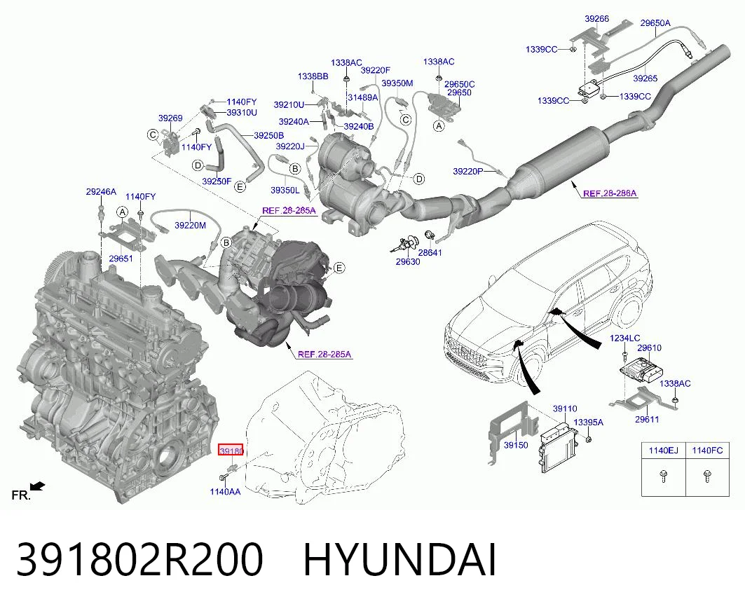391802R200 Hyundai/Kia ДПКВ