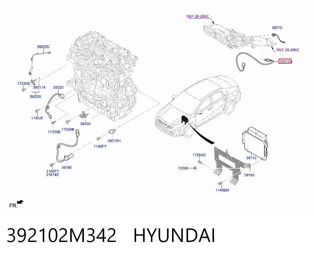 392102M342 Hyundai/Kia 