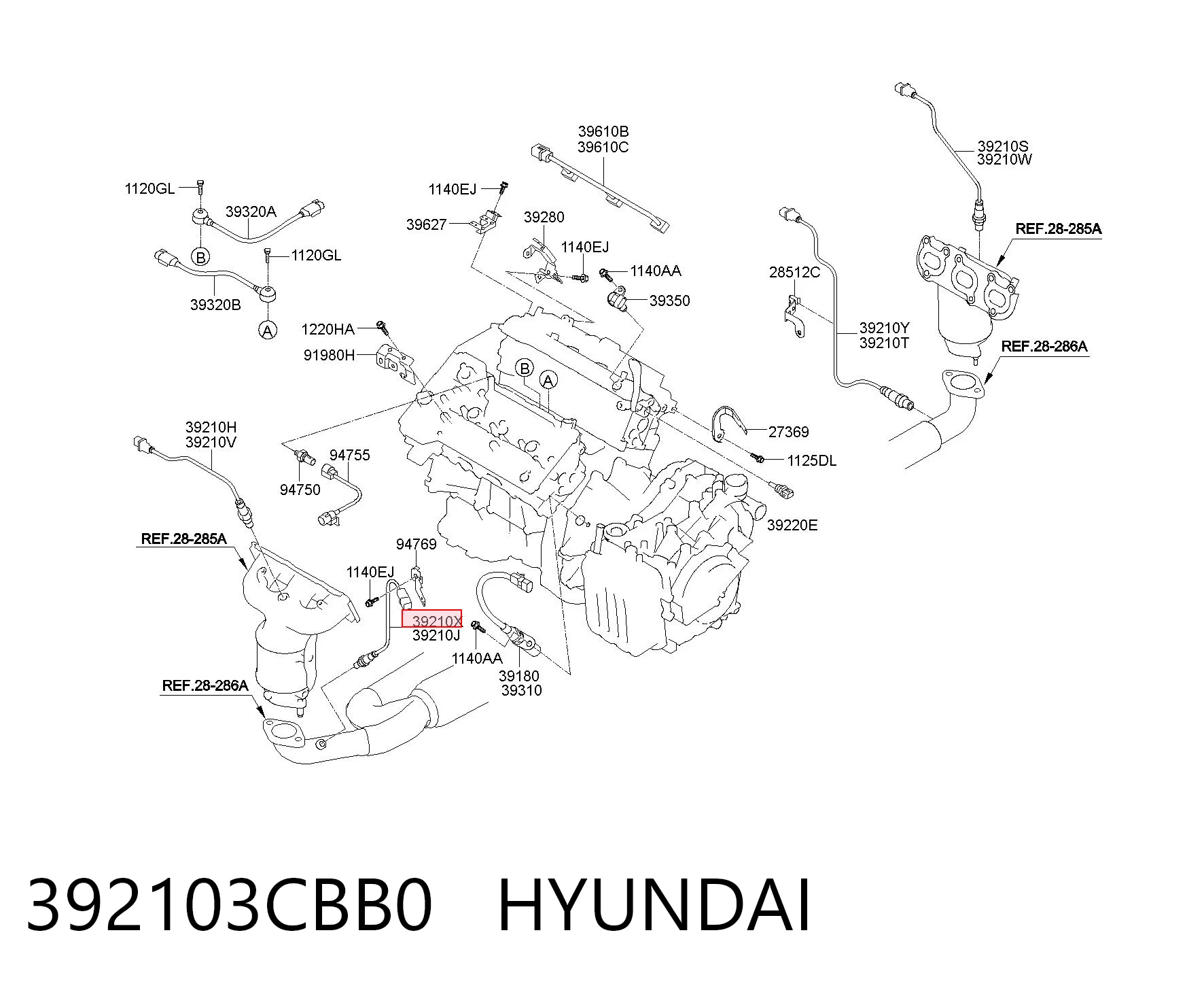 392103CBB0 Hyundai/Kia 