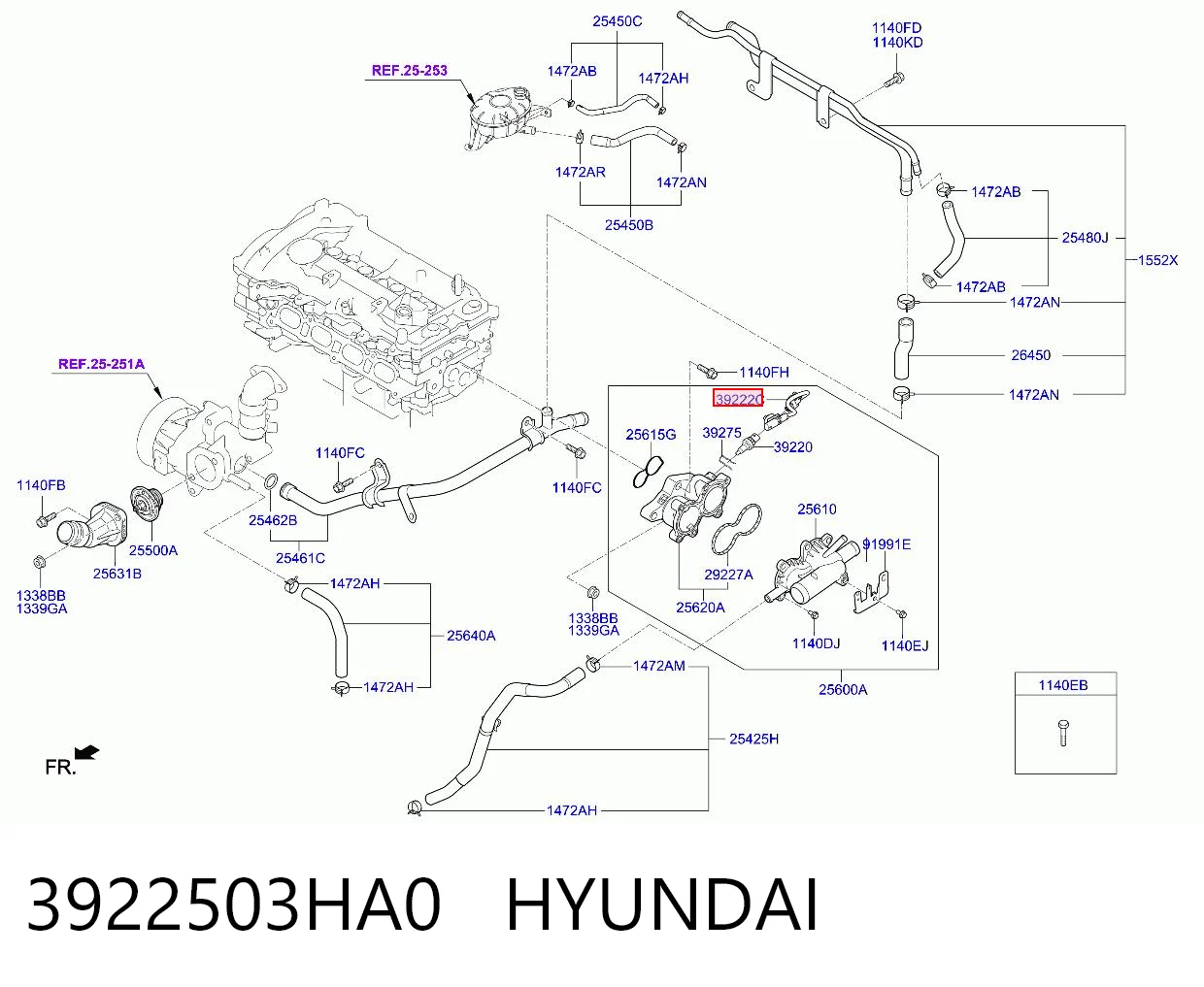 3922503HA0 Hyundai/Kia 