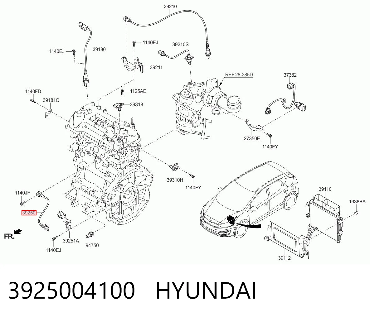 3925004100 Hyundai/Kia
