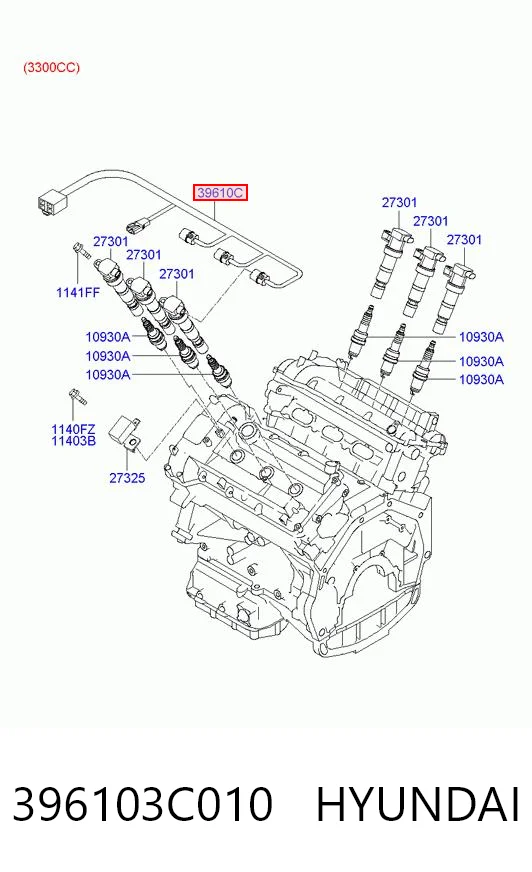 396103C010 Hyundai/Kia 