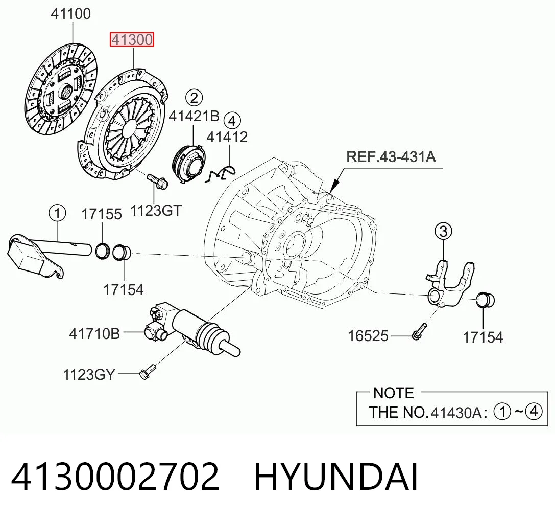 Купити Корзина зчеплення Hyundai I10  PA