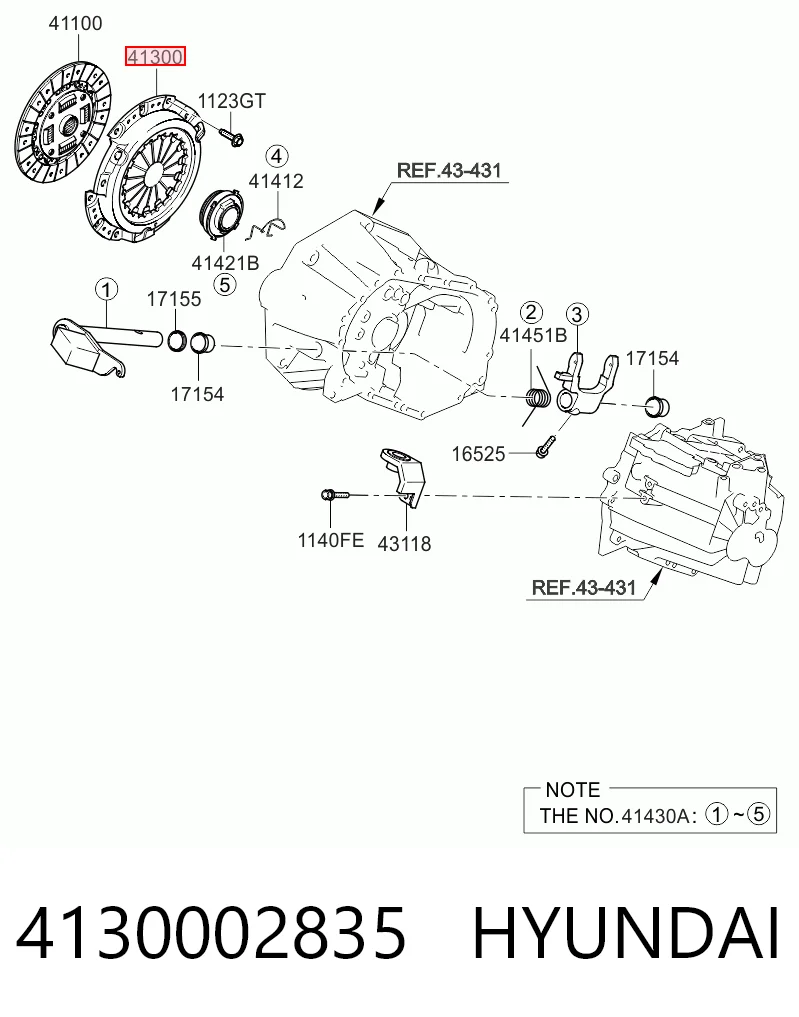 4130002810 Chrysler Натискний диск зчеплення