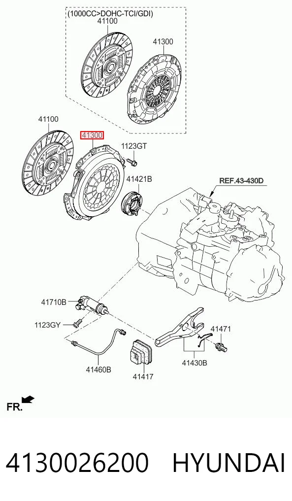 Пелюстковий кошик зчеплення Chrysler 4130026200 ціна, від 54.37 USD