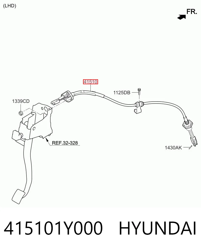 Купити LC103 Kamoka Трос зчеплення