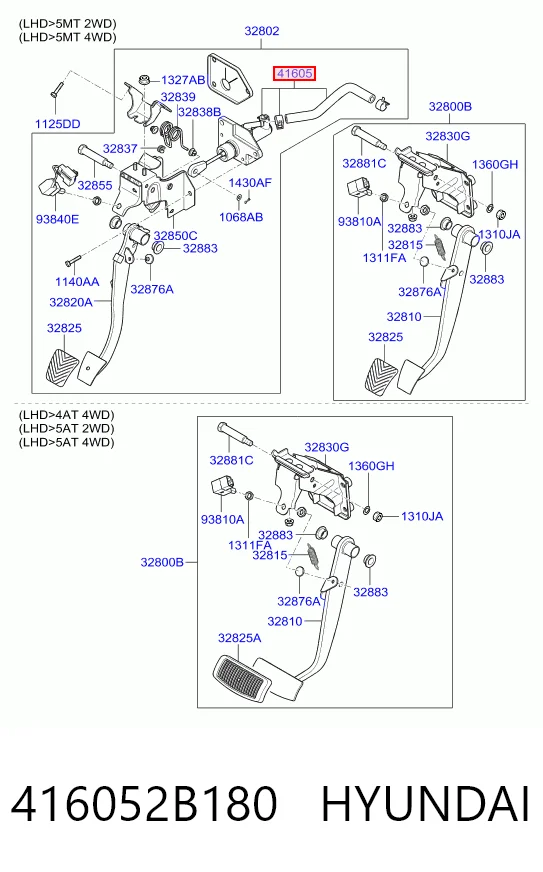 ГЦЗ Hyundai Santa Fe II позашляховик (CM) (2006 - 2012) ціна, від 29.71 USD
