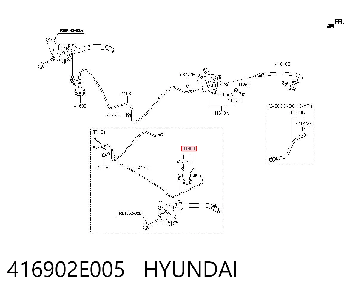 416902E005 Hyundai/Kia