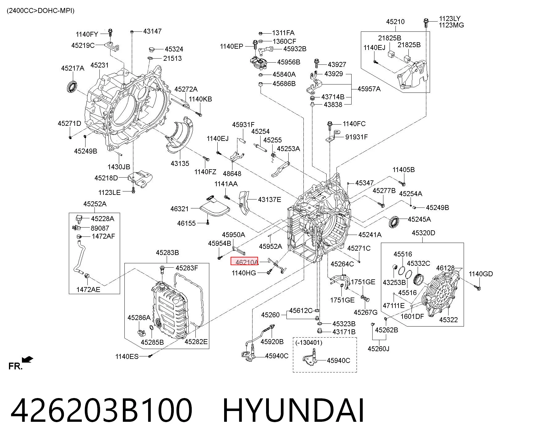 426203B100 Hyundai/Kia Датчик швидкості спідометра