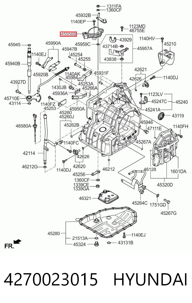 4270023015 Hyundai/Kia Датчик положення селектора АКПП