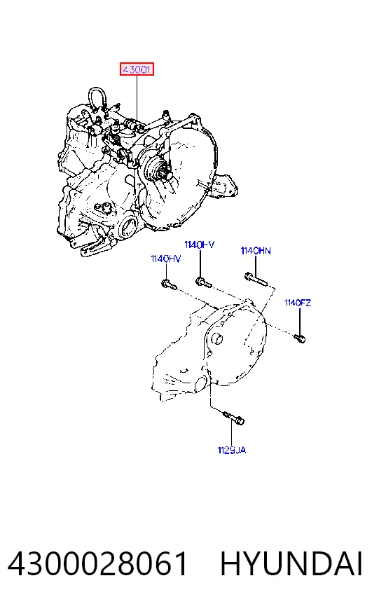 МКПП на Hyundai Coupe I RD